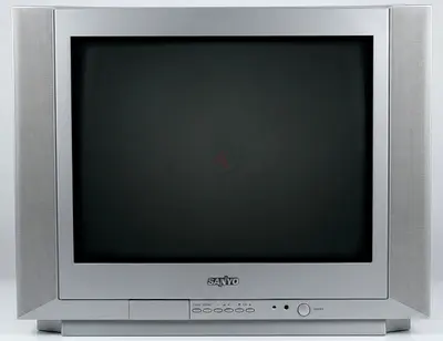 Sanyo 21" CRT TV (Model: CM21EF8CA) with Remote – Premium Retro Gaming Unit with COMPONENT INPUTS!
