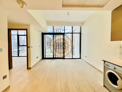 Furnished 1BR Apartment | Azizi Riviera 17 | Balcony with Pool & Downtown View