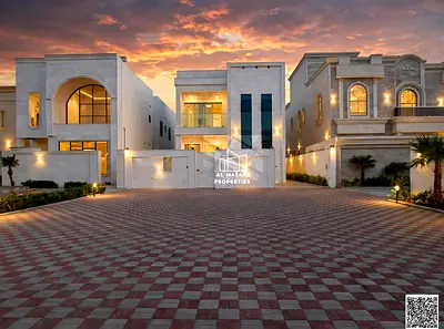 فيلا فاخرة طابقين ورووف مساحة الارض 5000 قدم مع ارتداد امامى 30 مترا مع مصعد خاص و المكييفات المركزى بسعر قابل لتفاوض