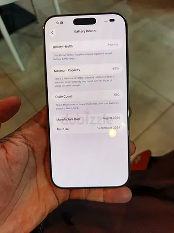 iPhone (Apple) with 88% Battery Health — Good Condition