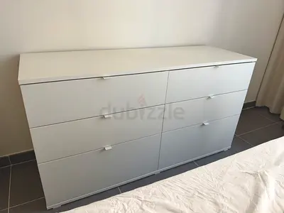 IKEA VIHALS Chest of 6 Drawers – White