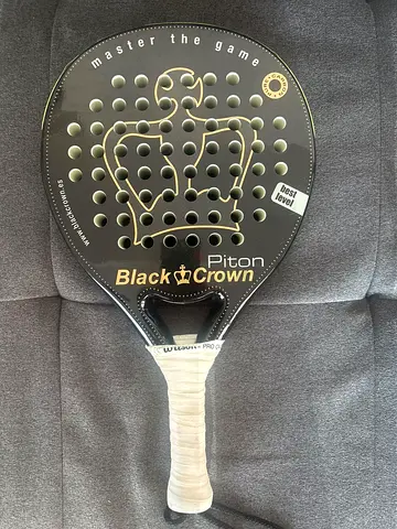 Black Crown Piton Pro padel racket - good condition