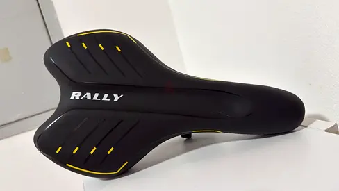 Rally padded bicycle saddle/seat - comfortable replacement