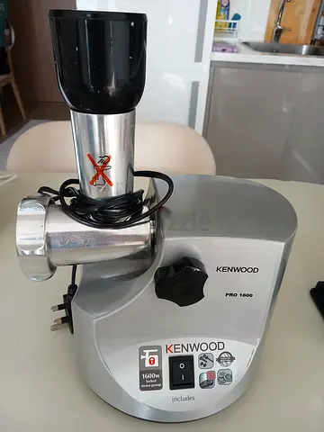 Kenwood PRO 1600 MG510 Meat Grinder 1600W Solid Metal Body