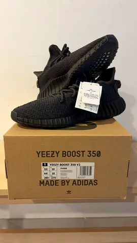 Adidas Yeezy Boost 350 V2 Triple Black - Brand New with Tags.