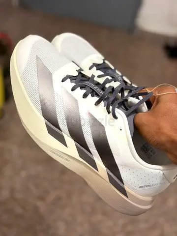 Adidas Adizero evo sl Off-White Road Running Shoes - Size Available.