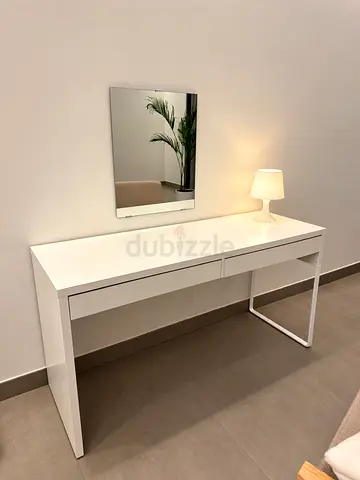 White Desk Dressing Table- IKEA MICKE