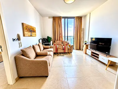 Fully furnished one bedroom with pool view | All amenities free |Rent 60k