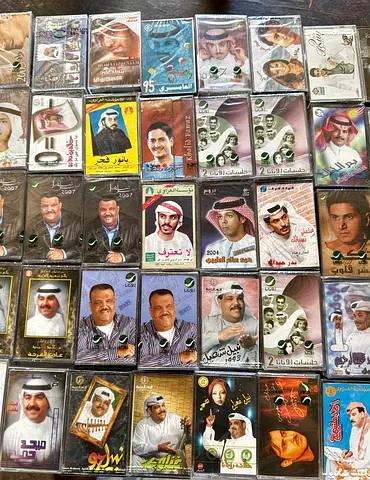 Collection of brand new Arabic music cassette tapes - mixed artists