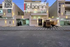 Villa for rent in Al Yasmeen, Ajman; 6 bedrooms, 110,000 per year, payable in 4 cheques.