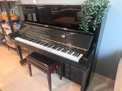 Upright piano in good working condition - well maintained and recently tuned.