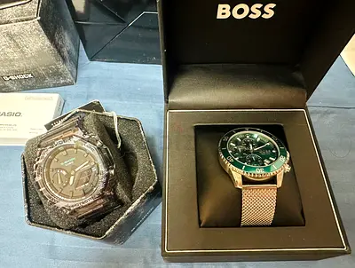 GSHOCK Glitch and BOSS Admiral Watch Bundle