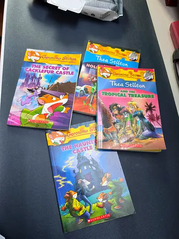 Geronimo Stilton 4 books