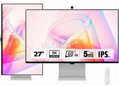 Samsung S9 27-inch high-resolution smart monitor designed for creative work, content creation, and e