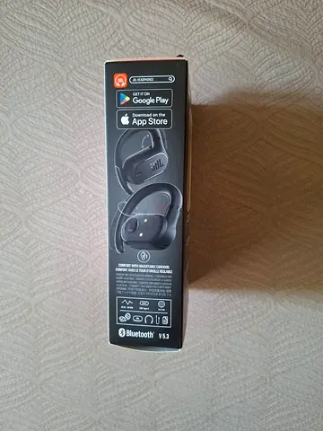 JBL Soundgear Sense, Wireless Bluetooth Open-Ear Headphones, Waterproof with Comfortable Fit, in Bla
