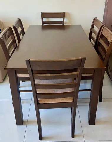 Dinning Table with 6 chairs