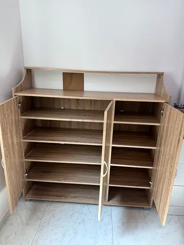 Wooden Shoe Cabinet – AED 250
