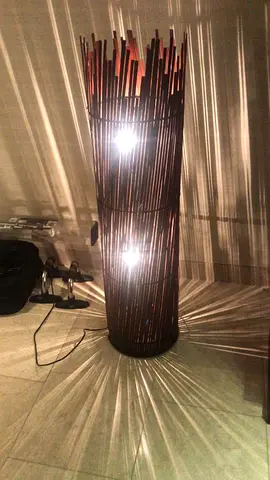 Rattan Floor lamp stand