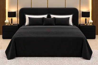 New King size bed upholstered bed frame with headboard storage bed and king bed