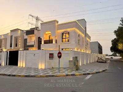 A corner villa in the Al Yasmeen area of Ajman, boasting a prime location and a high level of privacy—an ideal opportunity for family living or inve