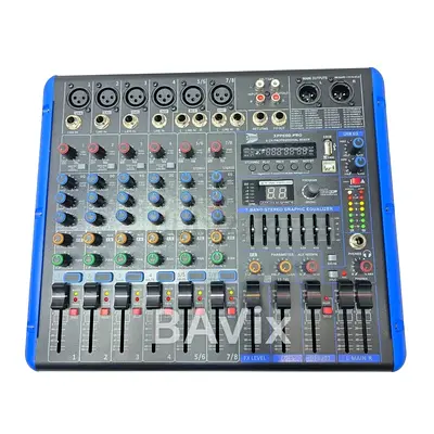 Siltron 6 Channel mixer with Amplifier