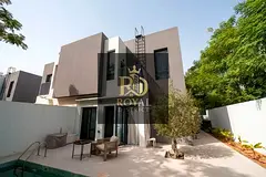 THE BEST IN SARAB 3BR SEMI-DETACHED VILLA | FULLY MODIFIED + PRIVATE POOL | LUXURY FINISHES | END CO