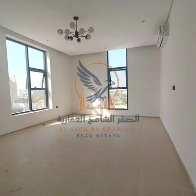 Luxurious brand-new corner townhouse for rent in Al Helio 1 Ajman featuring a spacious roof terraceIdeally located with easy access to the routes towa