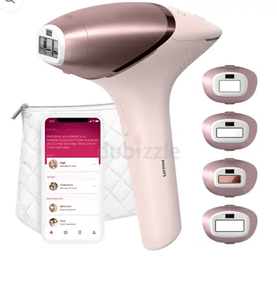 Philips Lumea 9000 Series IPL Hair Removal Device with SenseIQ