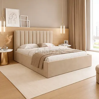 Stylish Design brand new Queen size bed including mattress storage bed Queen bed mattress Strong bed