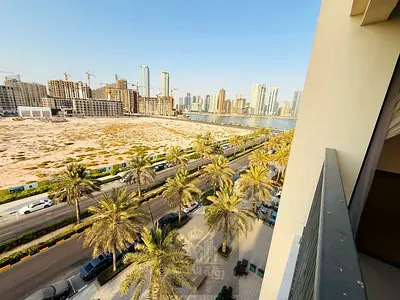 شقة 3 غرف وصالة للإيجار السنوي في جزيرة مريم الشارقة مع جيم ومسبح