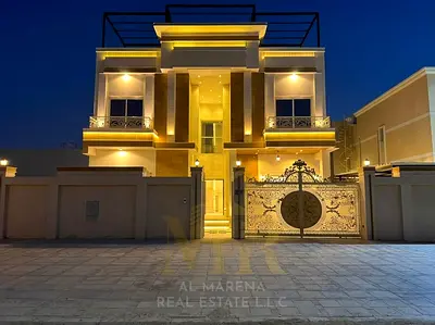 في ارقي مناطق عجمان ~ الروضه 1 | 6 غرف ماستر + طابقين وروف | تشطيب فندقي 7 نجوم بسعر حصري يشمل رسوم الكهرباء والمياه والمكيفات