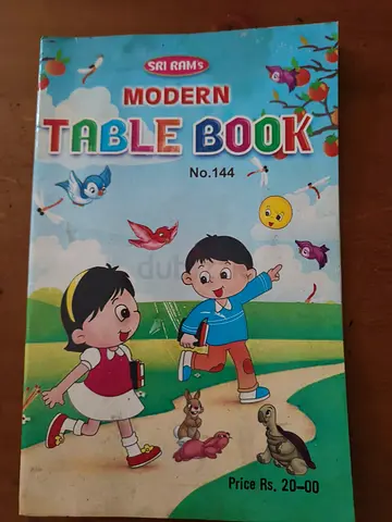 Sri Ram's Modern Table Book No.144 - Children's Practice/Activity Book