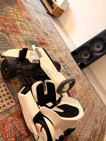 Ninebot Electric Ride-On Go-Kart - White, Good Condition