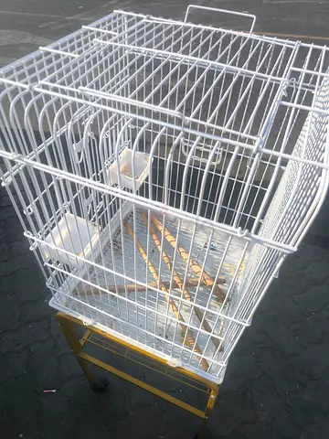 Bird heavy duty cage with stand