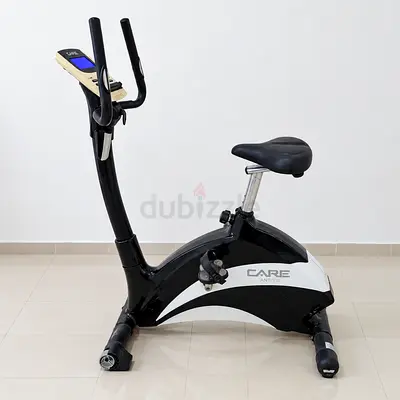Care stationary exercise bike with digital display and Bluetooth