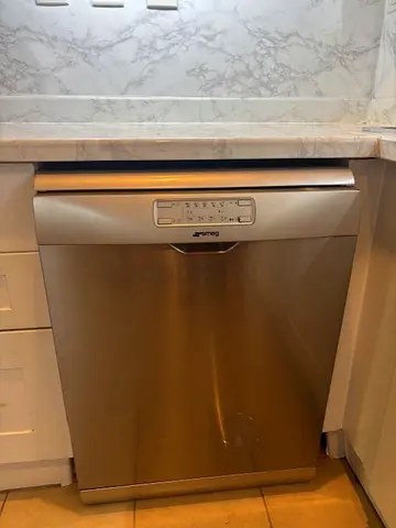 SMEG dish washer - silver color