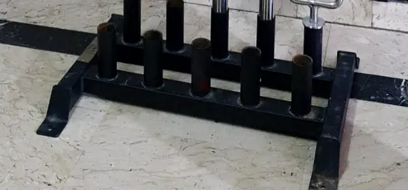 Olympic barbell holder