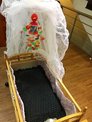 Baby moveable cot