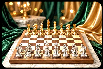 MAJESTIC BRAND NEW ROSEWOOD CHESSBOARD 30X30 CMS BIG WITH GOLD AND SILVER PLATED PIECES FOR SALE