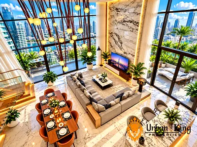 Furnished 4BR Apartment | Ready To Move | Canal & Skyline View