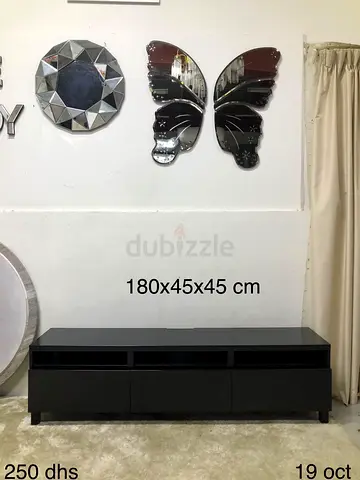 IKEA Black Tv table (180x45x45 cm)