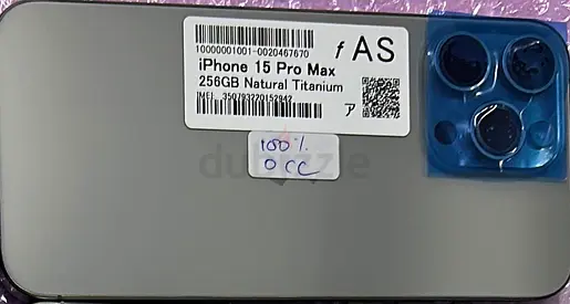 iPhone 15 Pro Max 256GB Natural Titanium - Excellent Condition