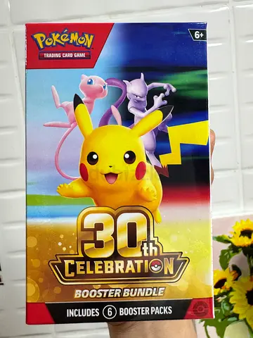 Pokémon 30th Celebration Booster Bundle — 6 Booster Packs (Sealed)