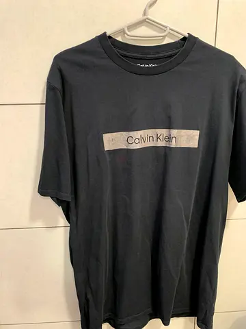 Calvin Klein Men Black T Shirt