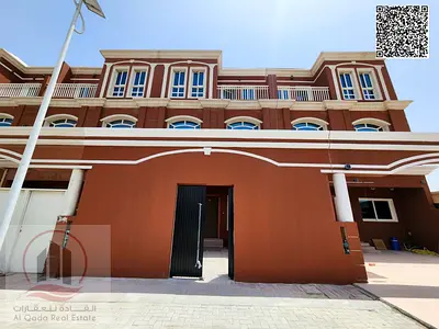 For rent , a villa in Ajman Al Zahya , 4 master rooms, a Majles room, a hall , maid room,