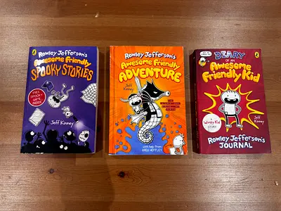 Collection: Rowley Jefferson's Awesome Friendly Stories (3 paperback journals/books)