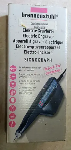 Brennenstuhl Signograph Electric Engraver - Made in Germany