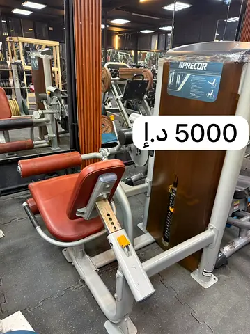 Precor Seated Leg Curl Machine - Good Condition, Gym Equipment