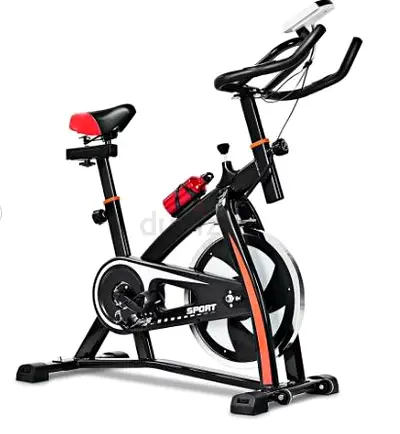 Adjustable Indoor Exercise Bike for Cardio Fitness - Brand New