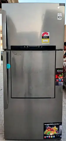 LG 3door refrigerator good condition perfect cooling